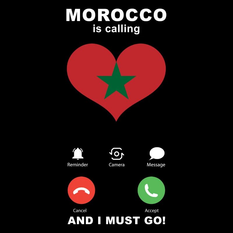 Morocco is calling Morocco Heart Souvenir