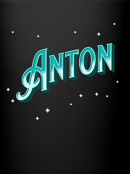 Anton name personalized