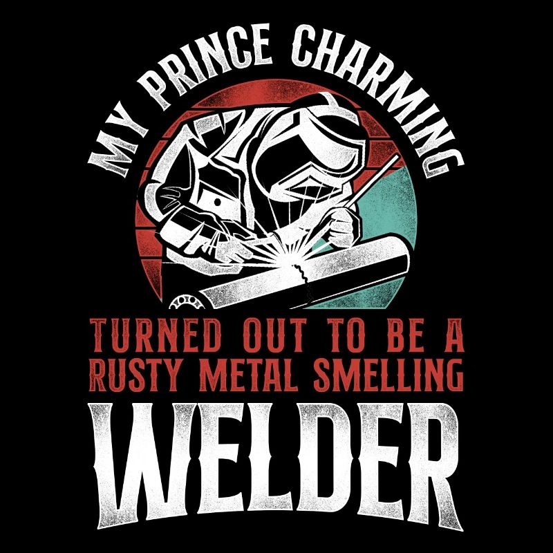 Welder Welding Girlfriend Vintage