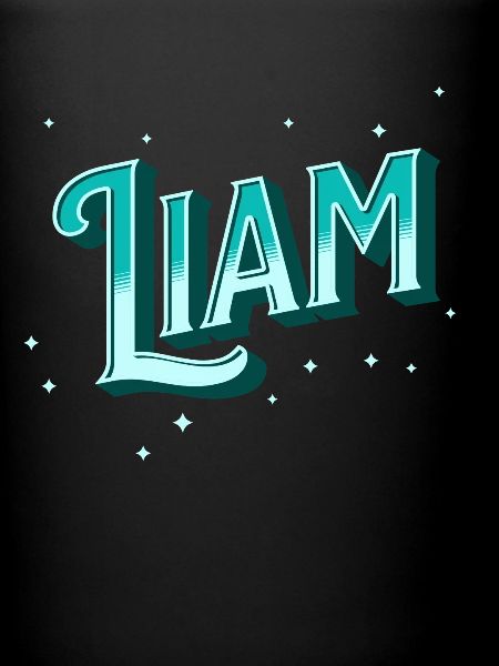 Liam Namen personalisiert