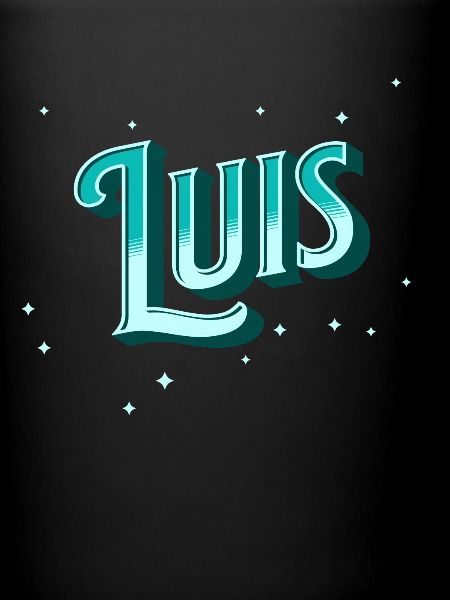 Luis name personalized