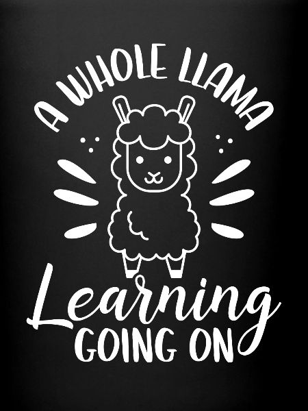 Un lama entier apprend