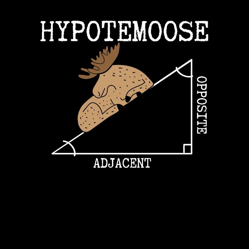 Angle d’orignal hypoténuse