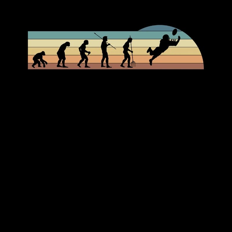 Vintage Retro Evolution Wild Receiver Shirt