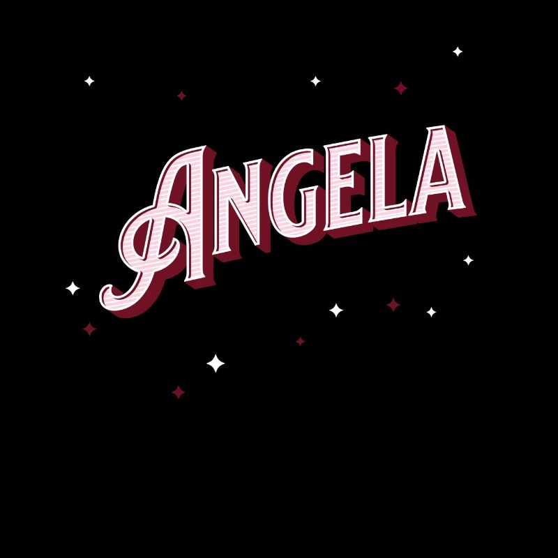 Angela names personalized
