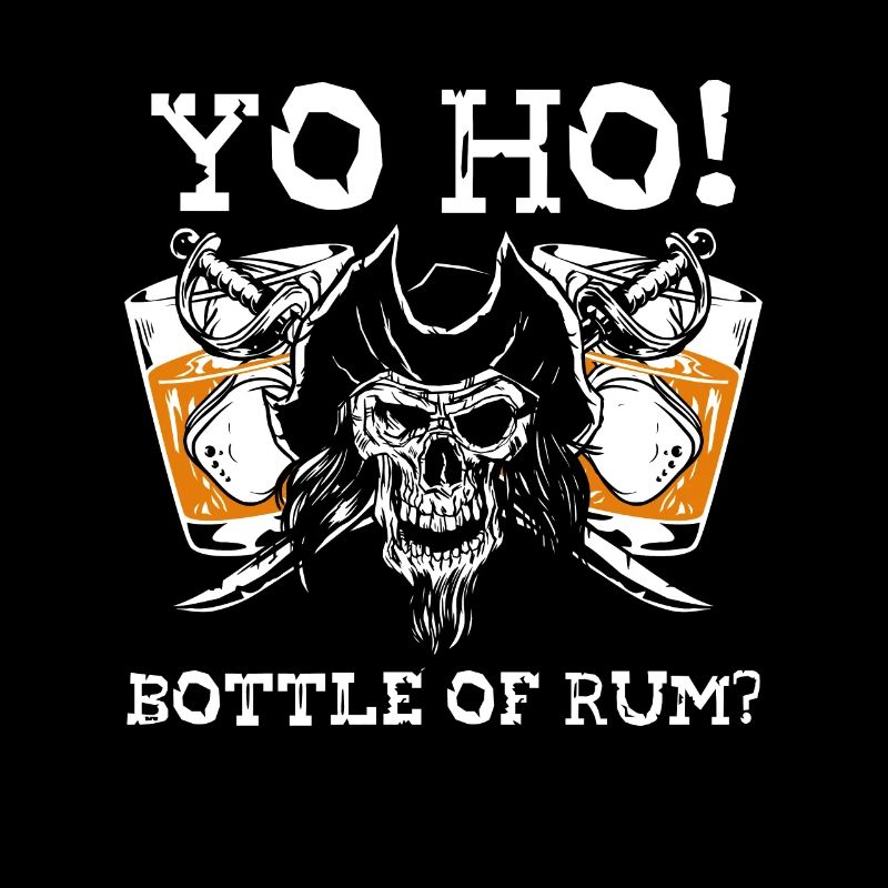 Yo Ho Bouteille de rhum