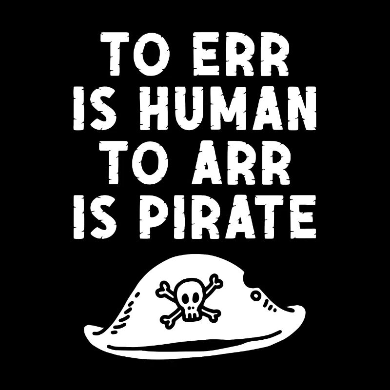 He is a man, a pirate