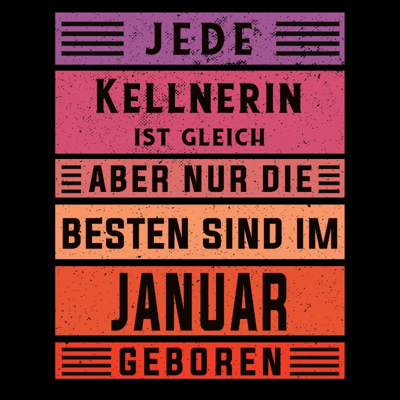 Gastronom-Wirt Geburtstag Januar geboren Kellnerin