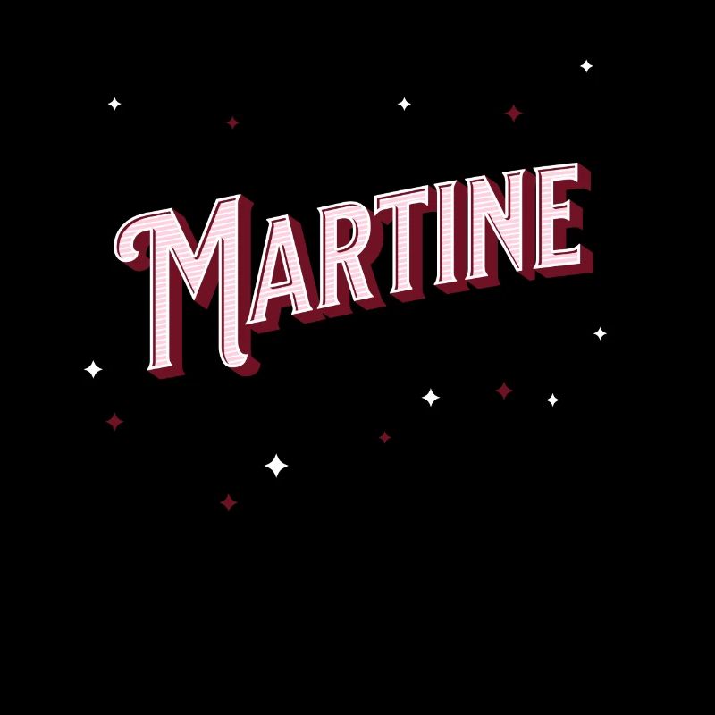 Nom Martine personnalisé