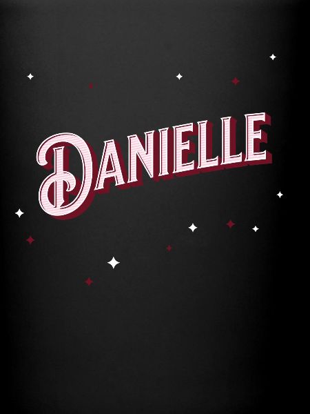 Danielle name personalized