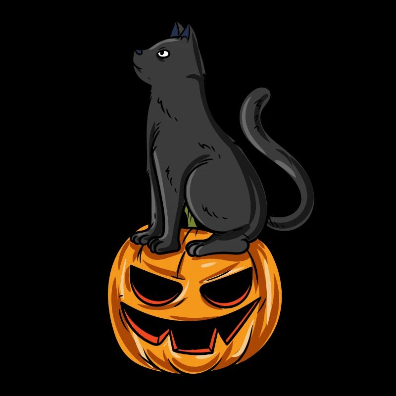 Halloween Cat Pumpkin