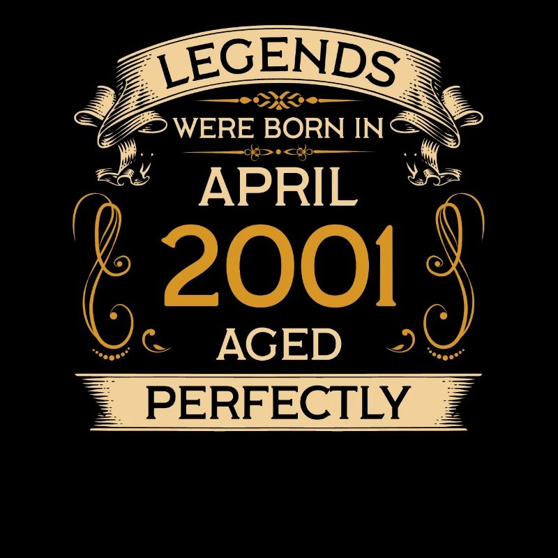 Geburtstag Legends Were Born In April 2001