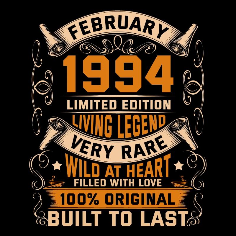 Birthday Legends 100% Original Février 1994