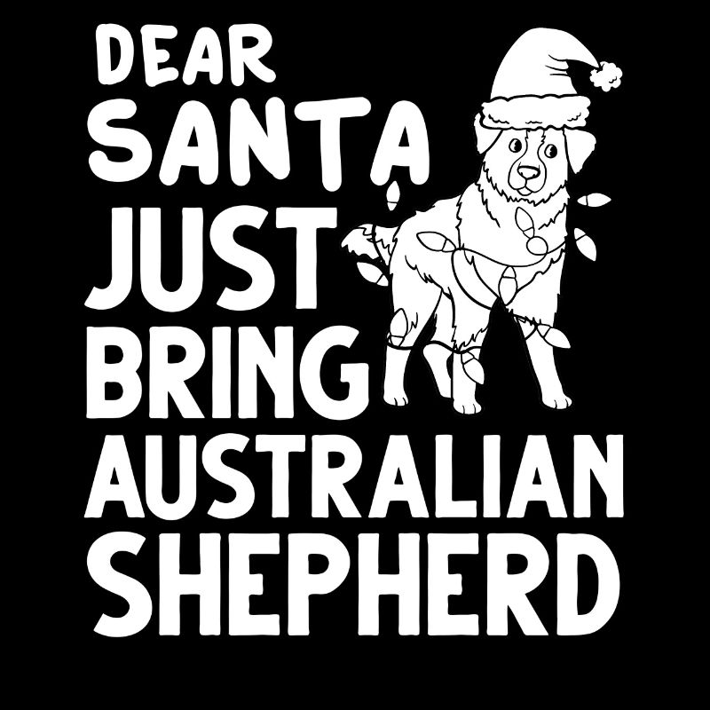 Berger australien Chien de Noël Chiot