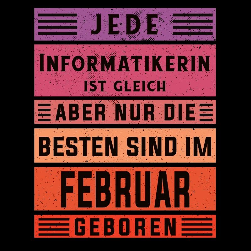 Programmierer Geburtstag Februar geboren