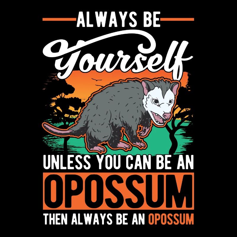 Opossum Gift Possum Pouch Rat