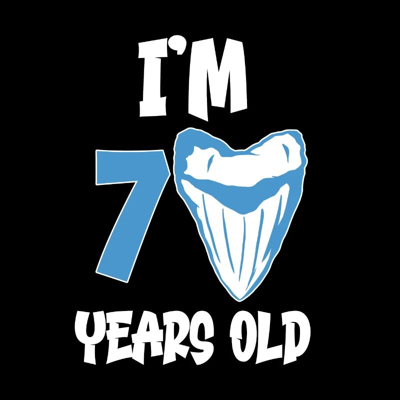 I am 7 years old - Megalodon tooth shark 7.