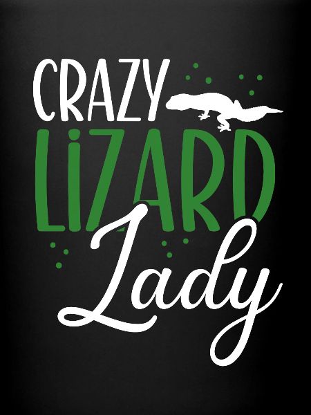 Crazy lizard lady