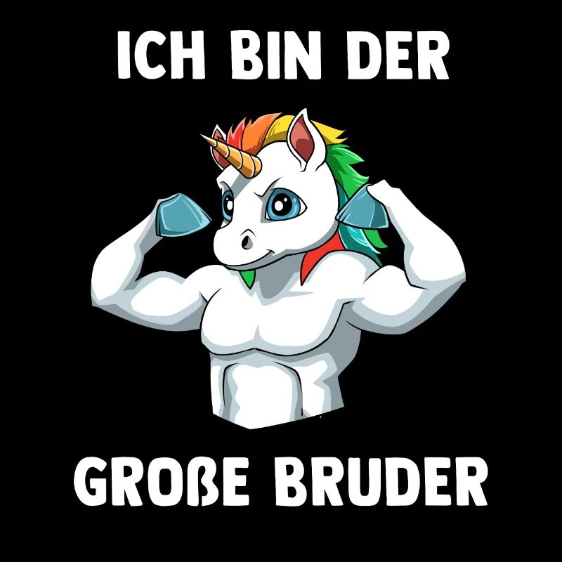 Einhorn Bruder Großer Bruder - Ich bin der Große