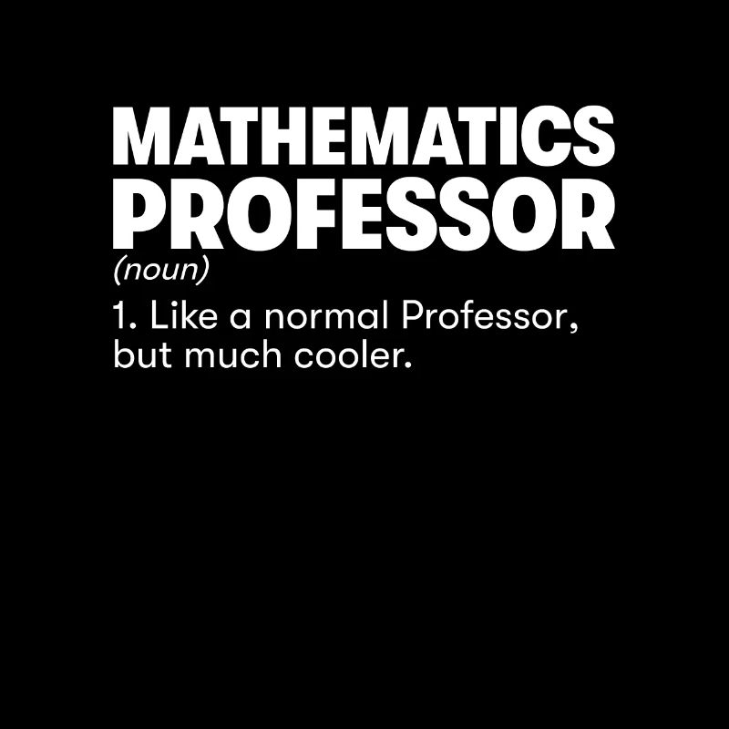 Professeur de mathématiques
