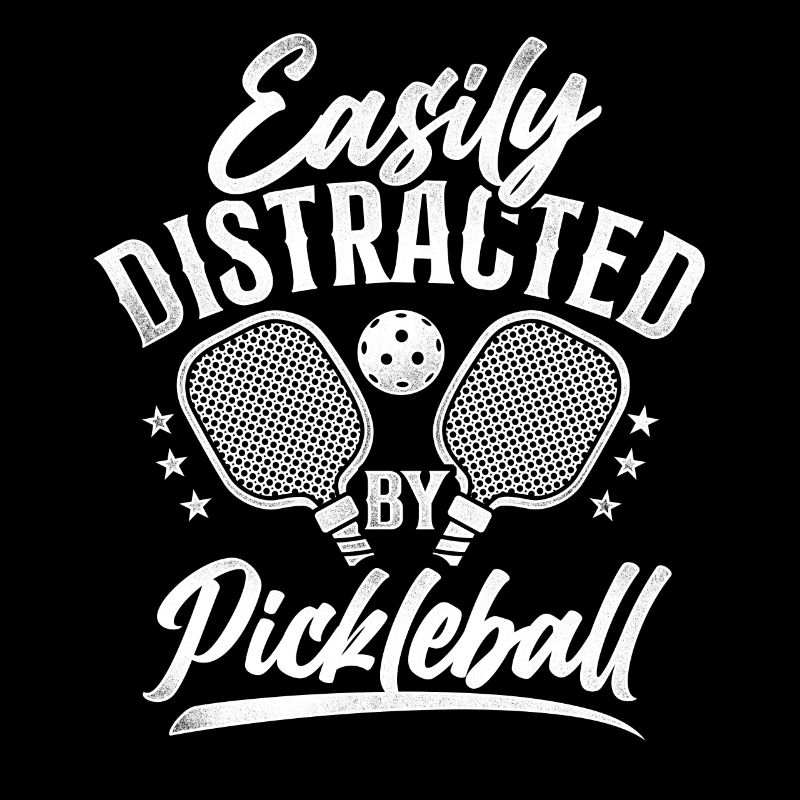 Pickleball Easily Distracted By