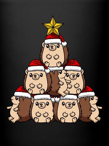 Arbre de Noël hérisson