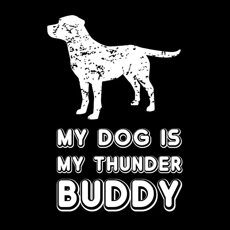 Mon chien est mon Thunder Buddy