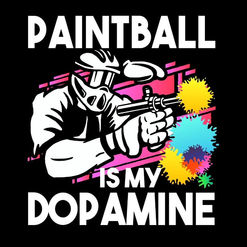 Le paintball est mon paintball drôle de dopamine