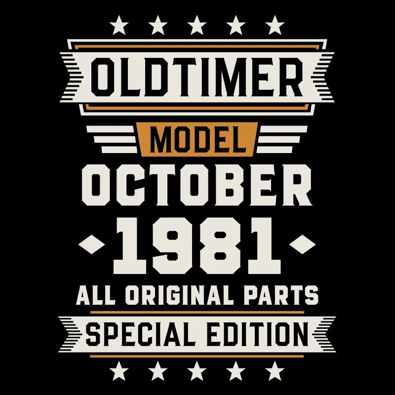 Oldtimer Oktober 1981 Geburtstag Geschenk