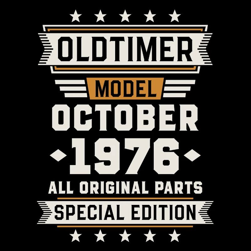 Oldtimer October 1976 Birthday Gift