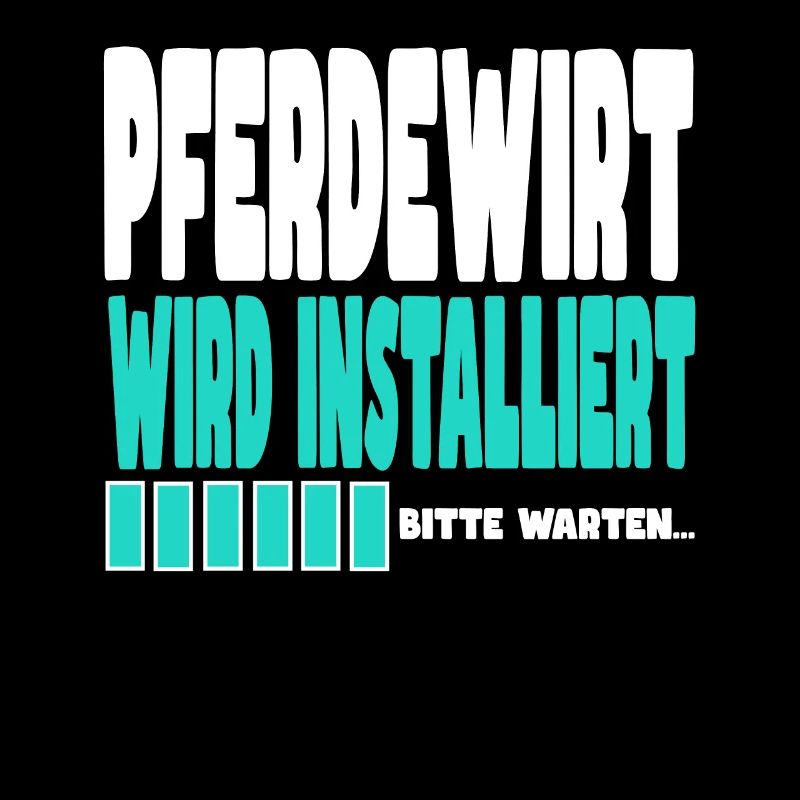 Pferdewirt wird installiert