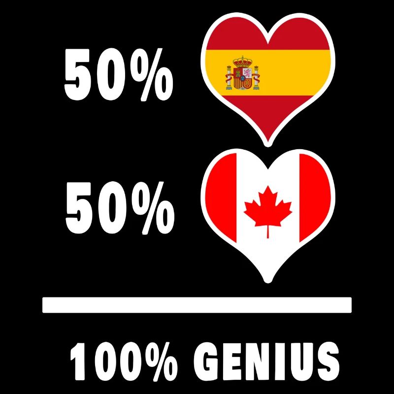 Canada and Spain genius / gift