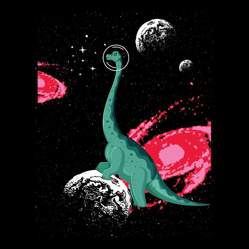 Brachiousaurus Dinosaur Paleontologist Astronaut