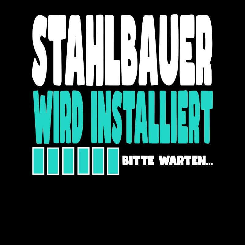Stahlbauer wird installiert