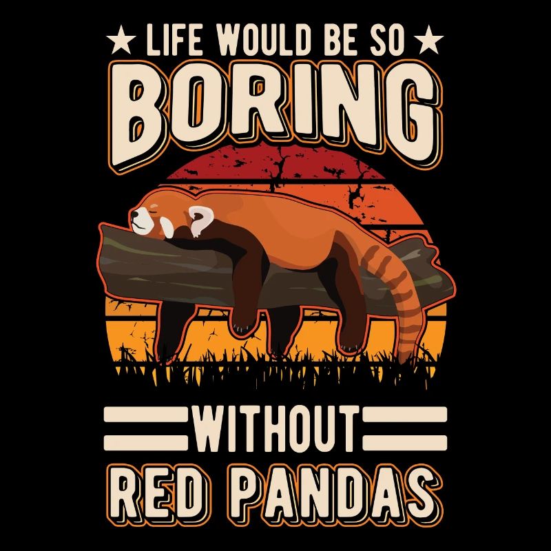 Roter Panda Geschenk
