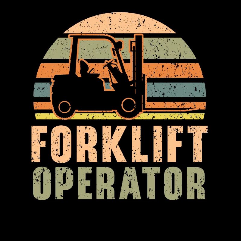 Forklift Operator Job Profession Warehouse Worker