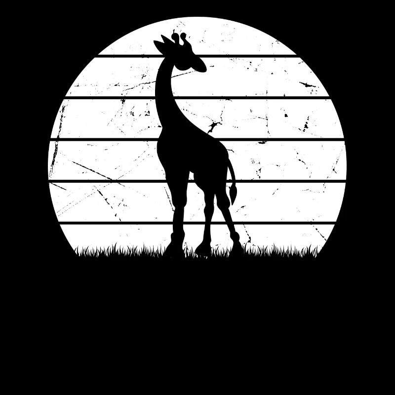 Giraffe Sunset Giraffe Lover Cute Giraffe Zoo Anim