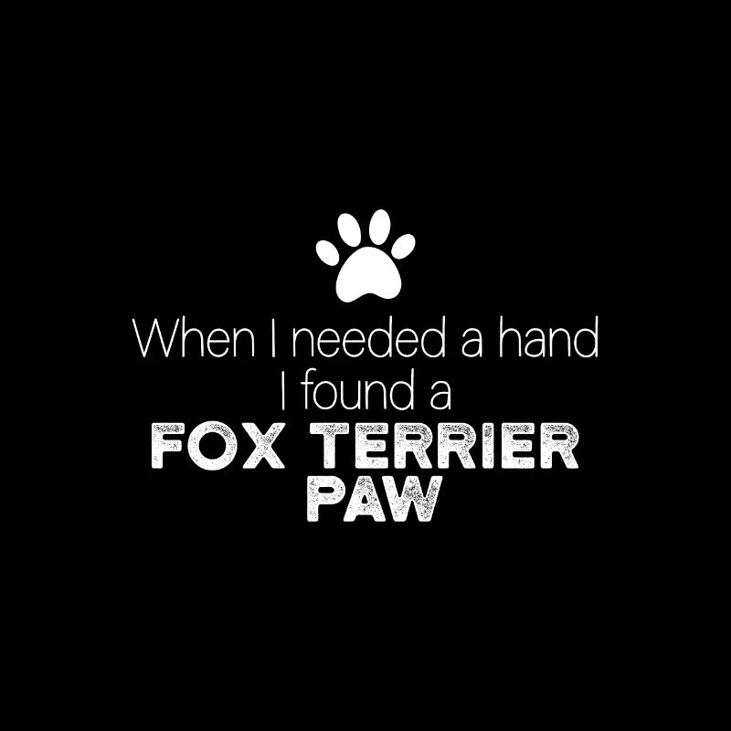 Main Fox Terrier Patte