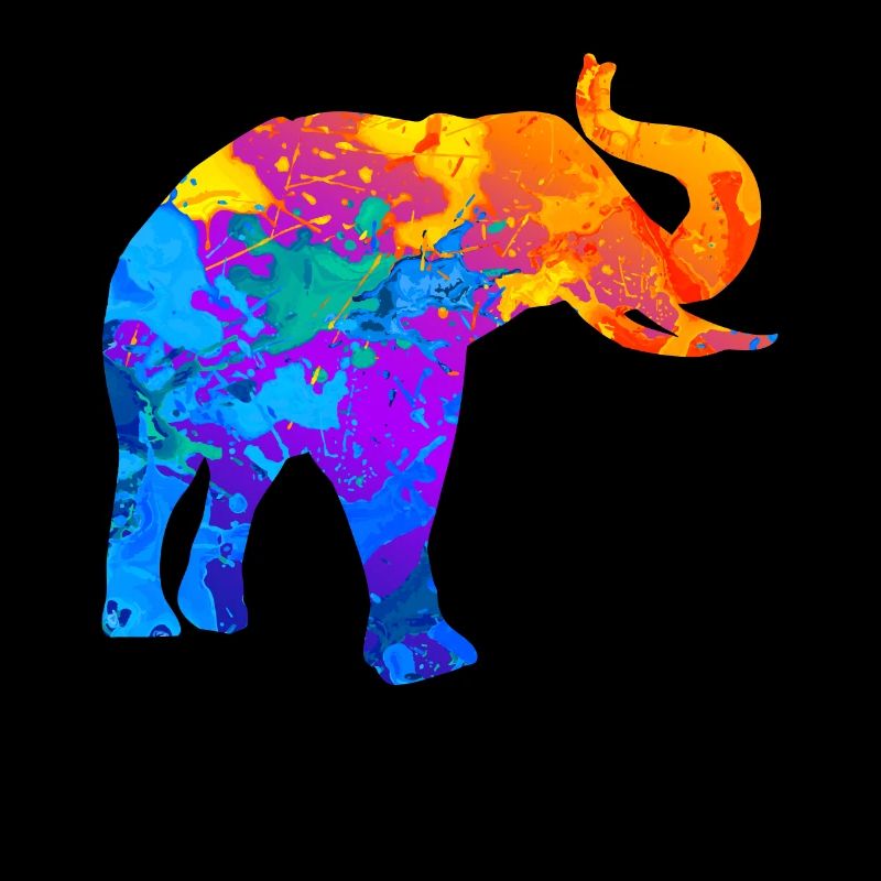Elephant Elephant Silhouette Cadeau