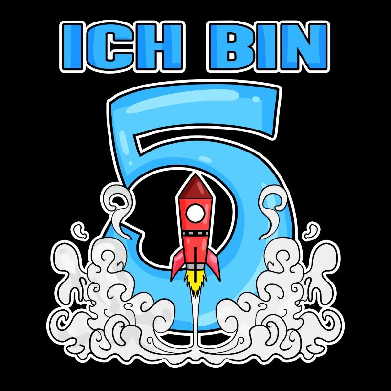 Junge 5 Jahre alt - Ich bin 5 - 5. Geburtstag