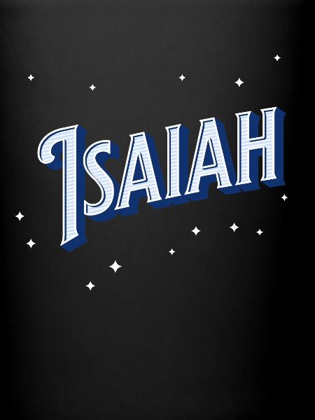Isaiah Names Personalized