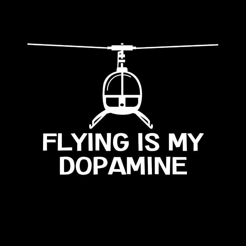 Voler est mon pilote d’hélicoptère dopamine