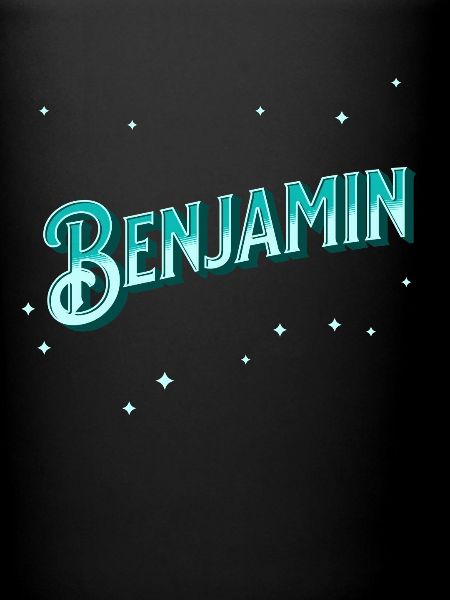 Benjamin name personalized
