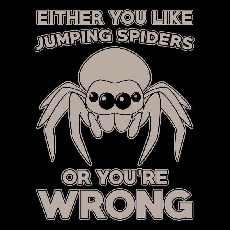 Jumping Spider Saying