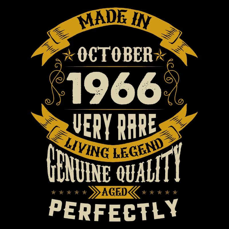October 1966 Vintage Birthday