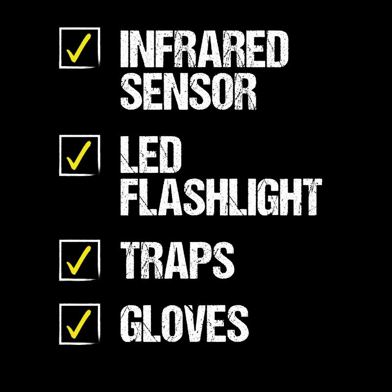 Pest Control Worker Sensor Flashlight Animal