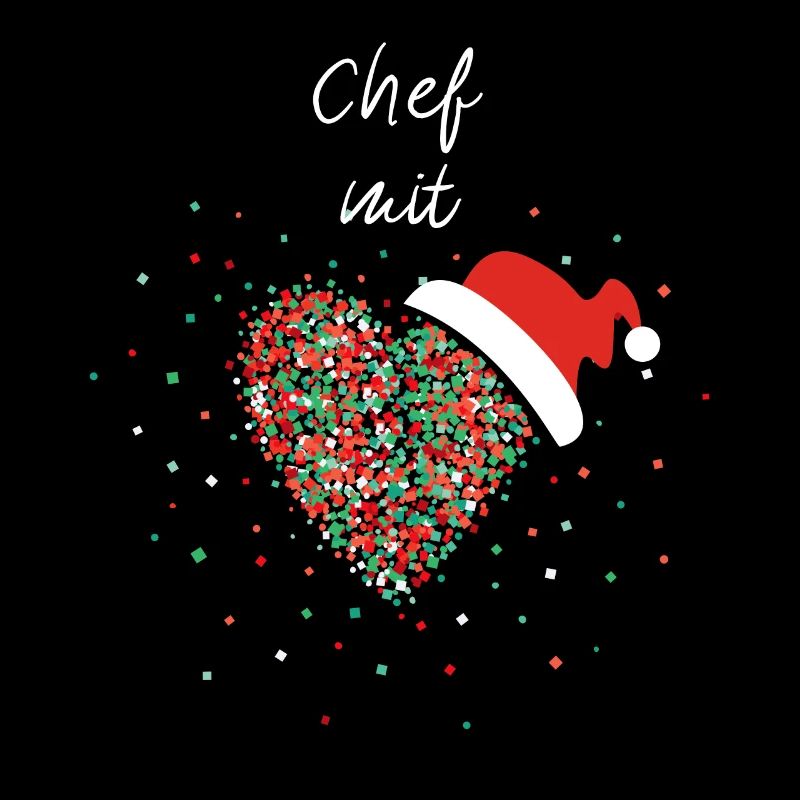 Chef mit Herz Boss Weihnachtsgeschenk Wichteln