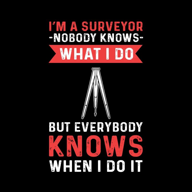 Ich Bin Ein Vermesser. Kartograph.