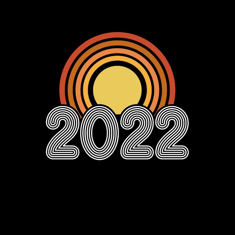 Année 2022 Rétro Soleil