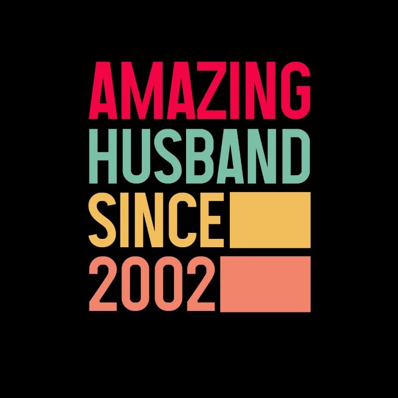 Ehemann seit 2002 Hochzeit Ehefrau Geschenk